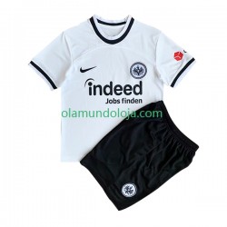 Camisola Eintracht Frankfurt Criança Equipamento Primeiro 2022-2023 Manga Curta